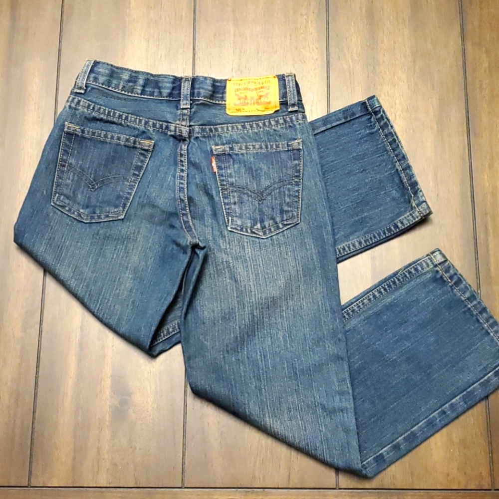 Boys Levi's 505 Jeans size 7 regular